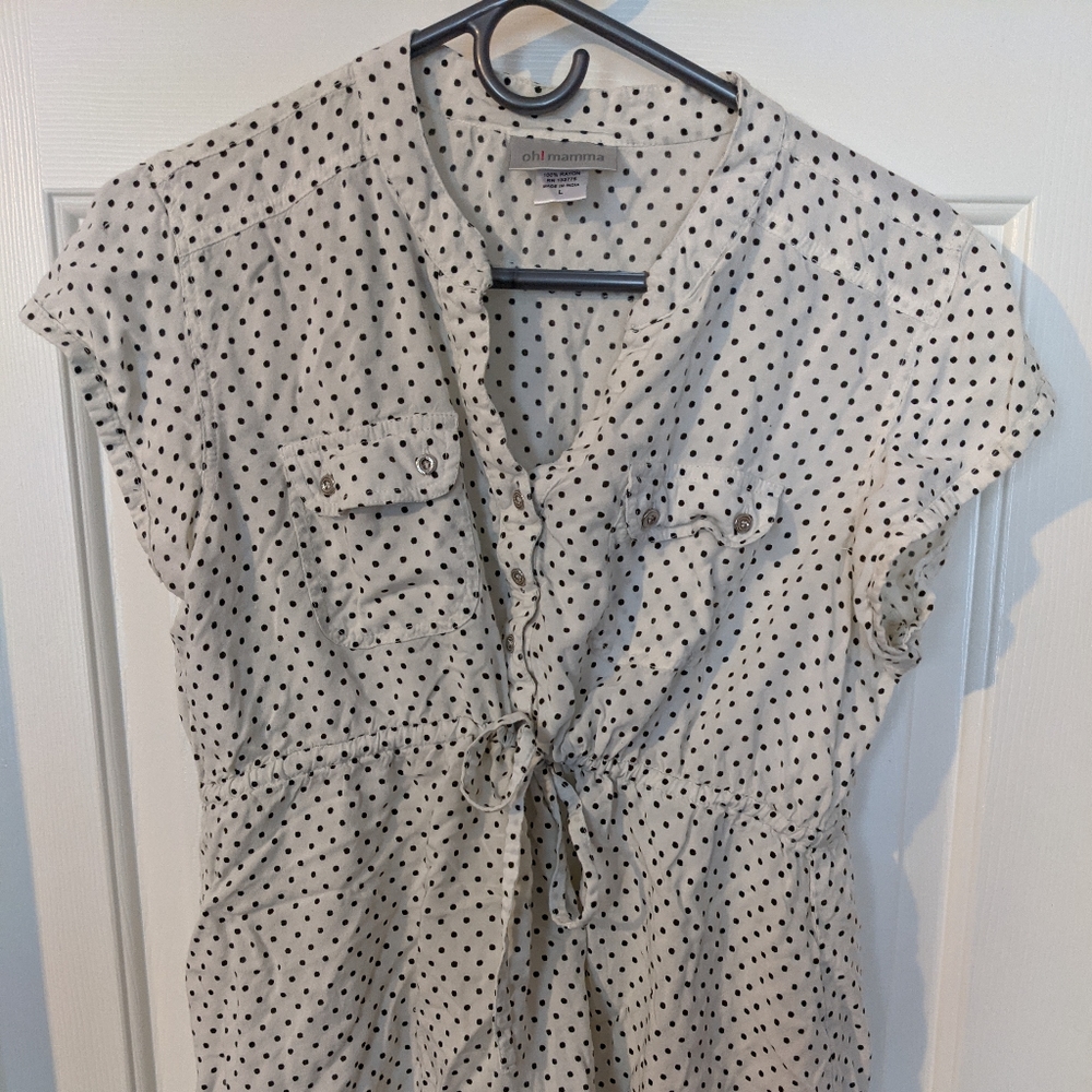 Maternity blouse